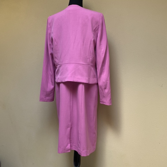 Appleseed Light Purple Blazer Coat & Sheath Dress Set Size 14 - Picture 4 of 13